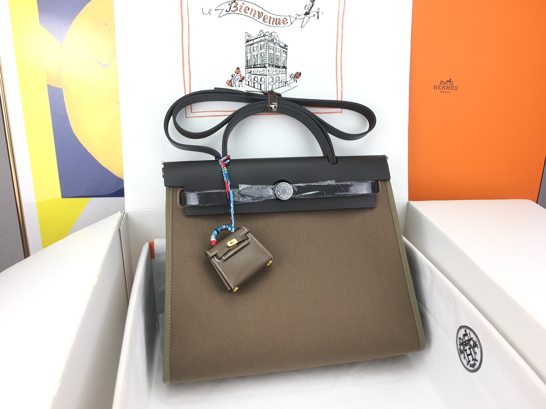 에르메스 에르백31 에토프 블랙 은장